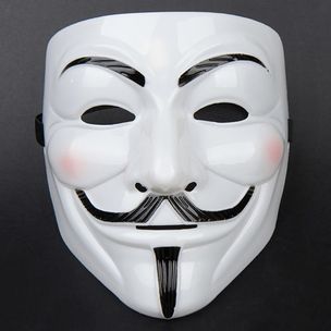 Anonymous maska  - bijela