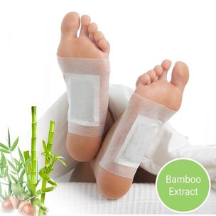 Detoksikacijski flasteri za noge s bambusom (10 komada)