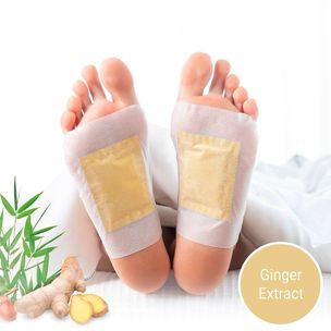 Detoksikacijski flasteri za noge s đumbirom (10 komada)
