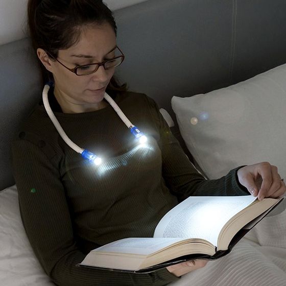 LED svjetiljka za čitanje za vrat