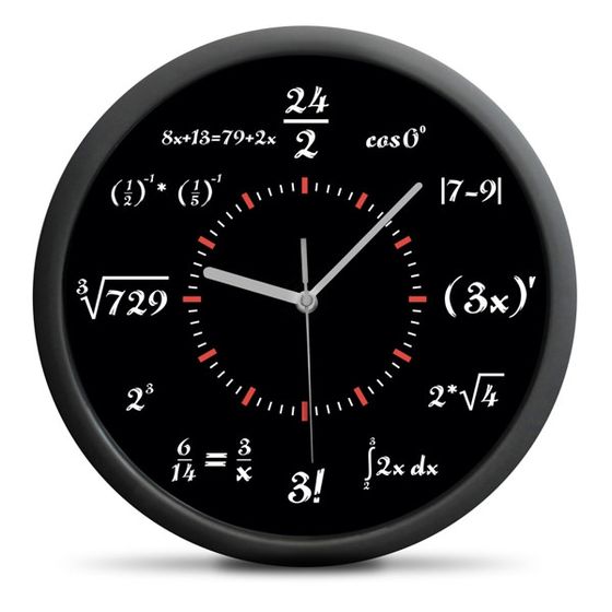 Matematički zidni sat Deluxe
