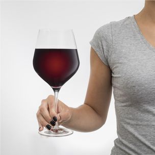 Velika čaša za vino diVinto - prozirna