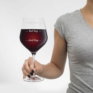 Ogromna čaša za vino diVinto Who Cares - prozirna