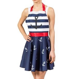 Pregača haljina Nitly - mornarska