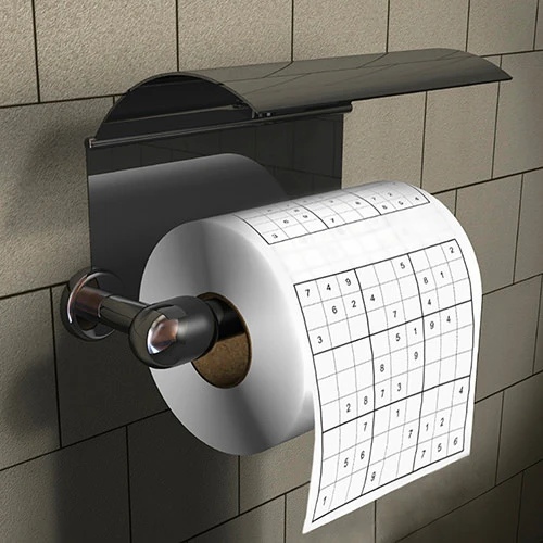 Sudoku WC papir